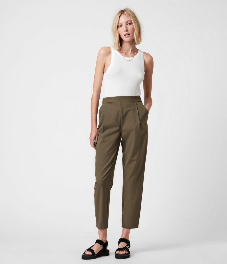 Women'S * | Allsaints Sale Aleida Tri Mid-Rise Trousers