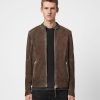 Men'S * | Shop Allsaints Grantham Suede Jacket