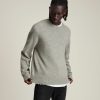 Men'S * | Shop Allsaints Luxor Organic Wool Crew Jumper