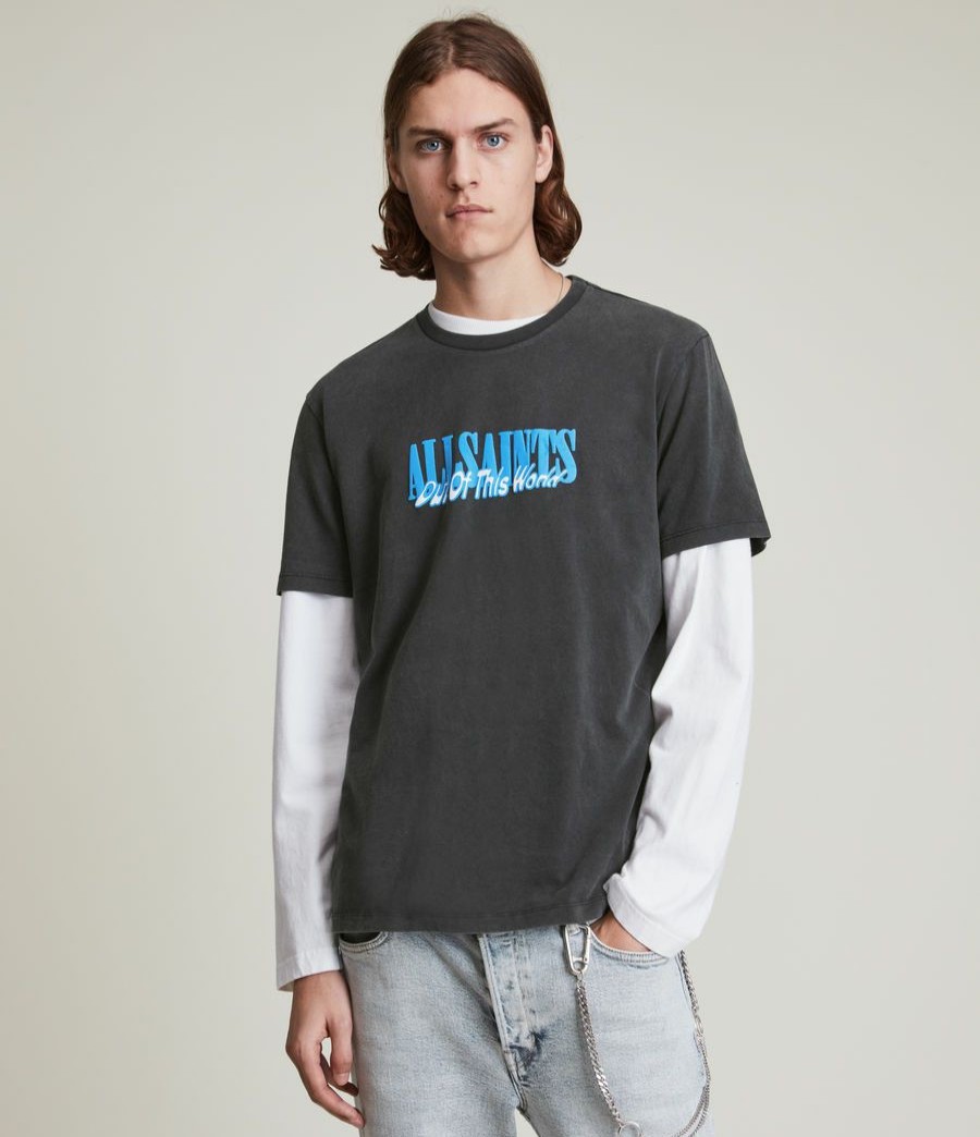 Men'S * | Shop Allsaints Orbit Crew T-Shirt