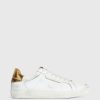 Women'S * | Shop Allsaints Sheer Low Top Leather Trainers