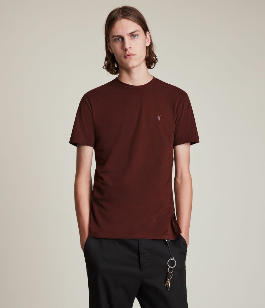 Men'S * | Shop Allsaints Brace Crew 3 Pack T-Shirts