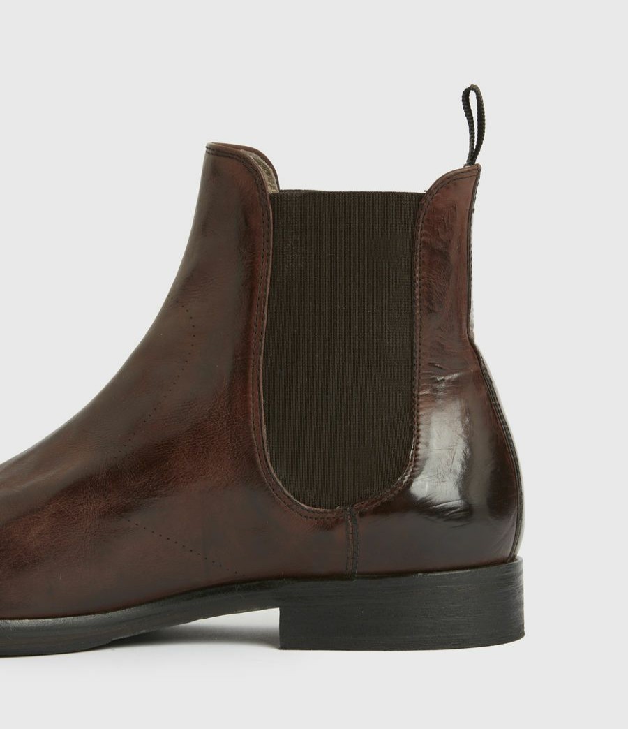 Men'S * | Shop Allsaints Jesiah Leather Boots