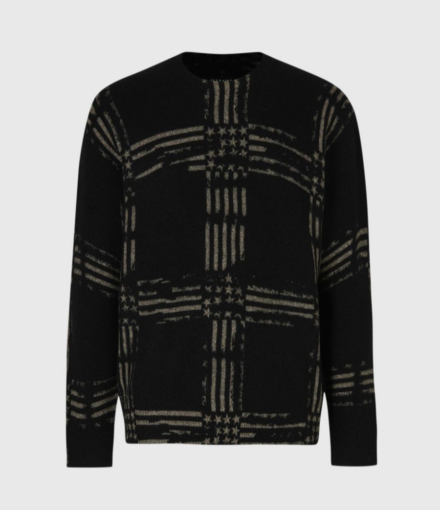 Men'S * | Shop Allsaints Union Crew Jumper