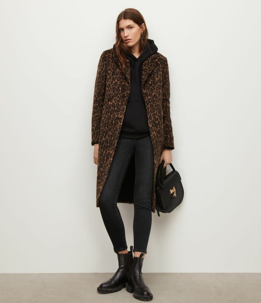 Women'S * | Allsaints Sale Jette Leo Coat