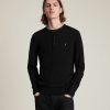 Men'S * | Shop Allsaints Mode Merino Henley