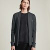 Men'S * | Shop Allsaints Mode Merino Open Cardigan