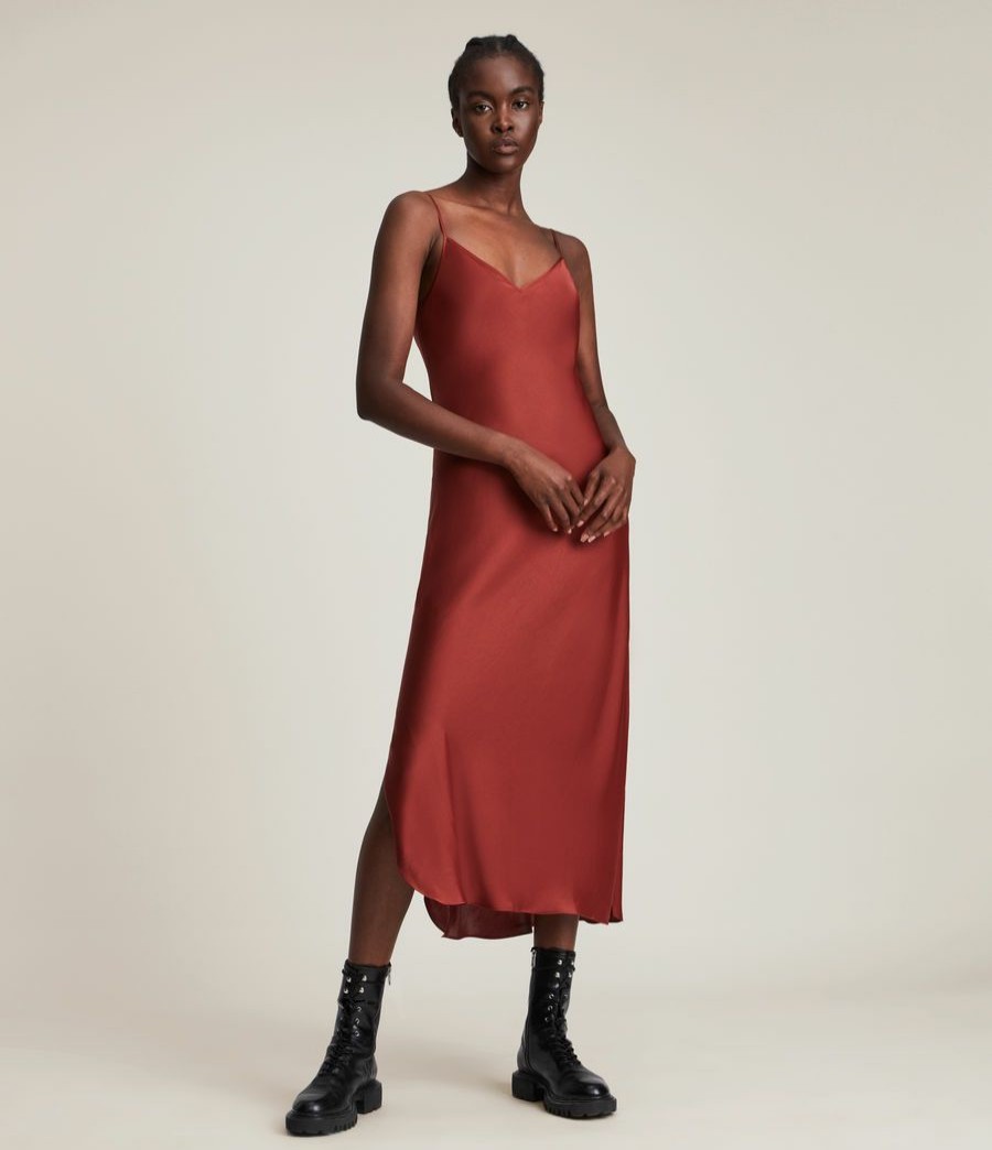 Women'S * | Allsaints Sale Darla Tiana 2-In-1 Dress