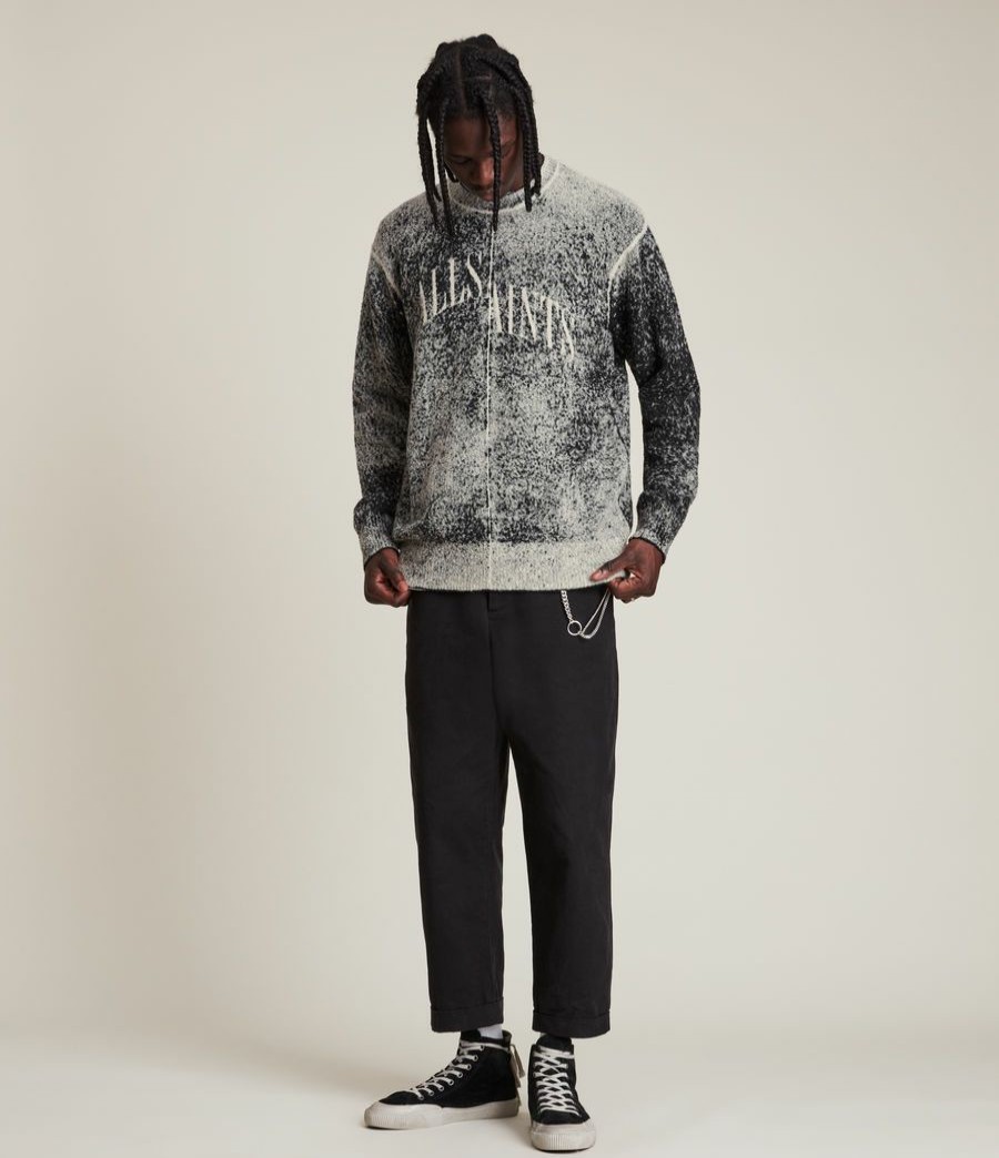 Men'S * | Shop Allsaints Drop Saints Crew Jumper