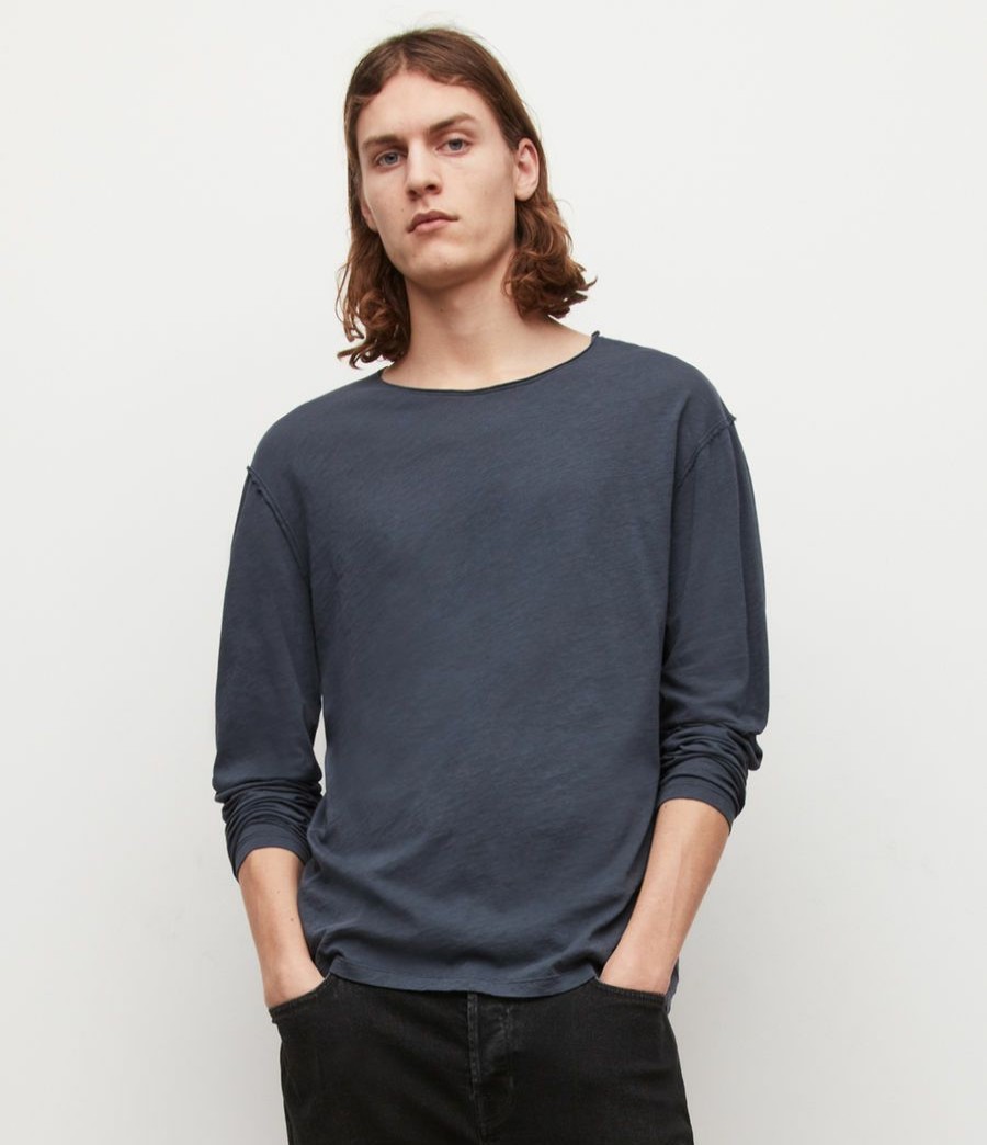 Men'S * | Shop Allsaints Figure Long Sleeve T-Shirt