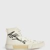 Women'S * | Shop Allsaints Elena Signature High Top Trainers