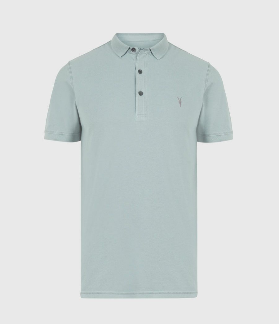 Men'S * | Shop Allsaints Reform Short Sleeve Polo Shirt