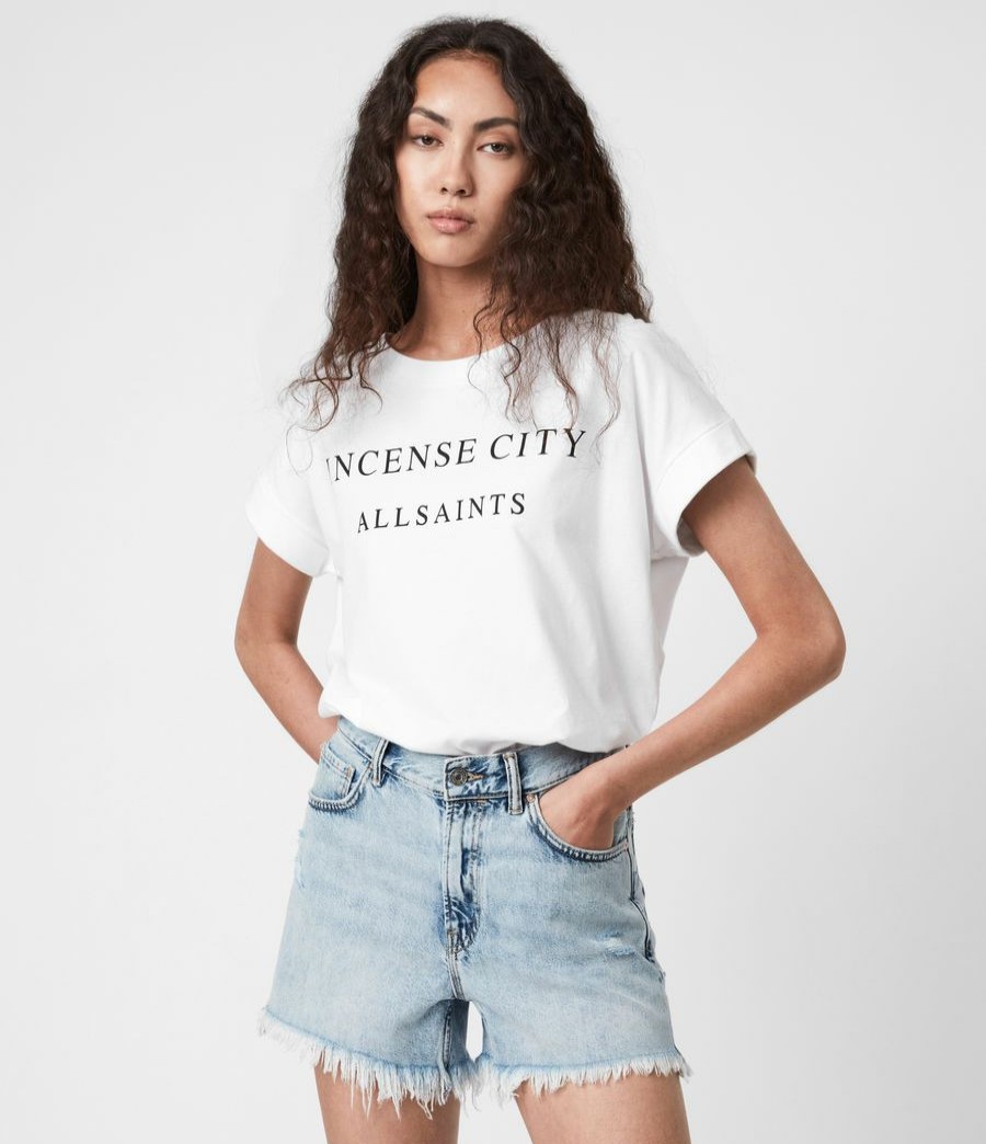 Women'S * | Allsaints Sale Incense City Imogen T-Shirt