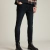 Men'S * | Shop Allsaints Cigarette Damaged Skinny Jeans