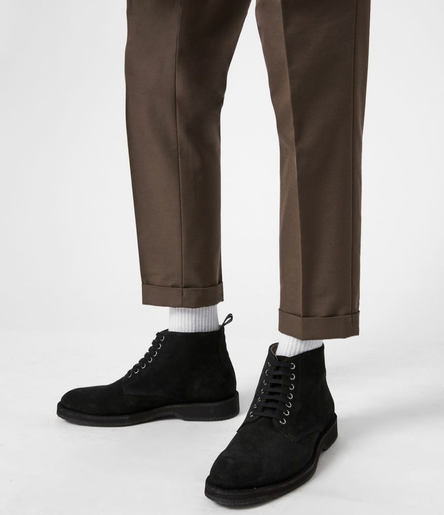 Men'S * | Shop Allsaints Mathias Suede Boots