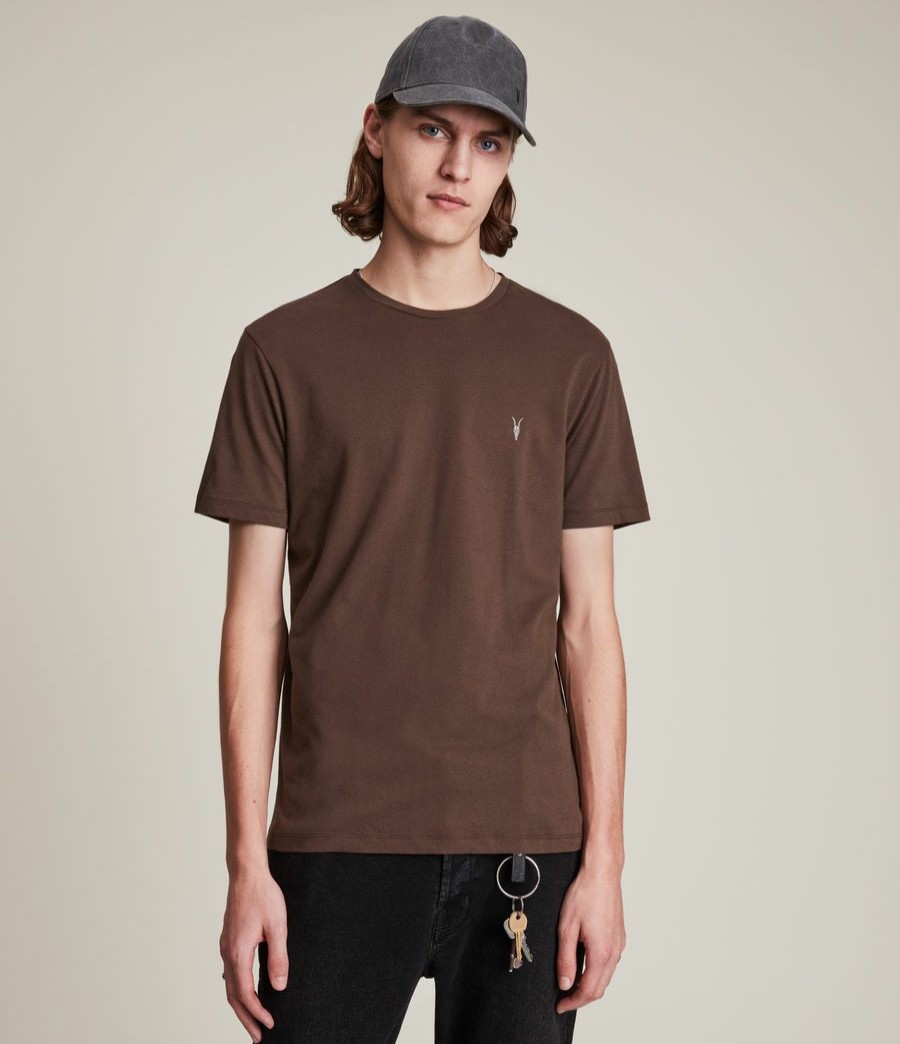 Men'S * | Shop Allsaints Brace Crew T-Shirt