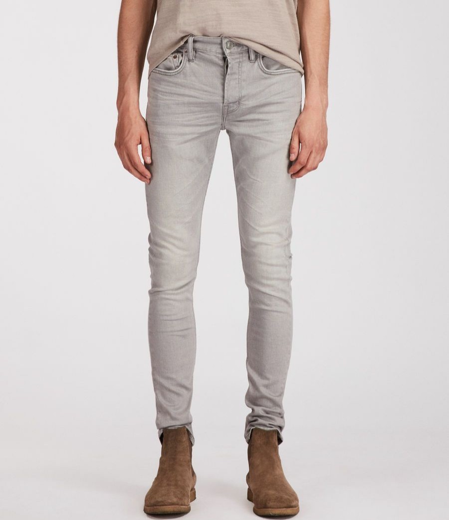 Men'S * | Shop Allsaints Ghoul Cigarette Skinny Jeans