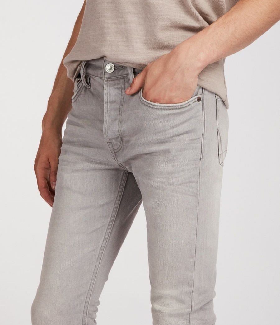 Men'S * | Shop Allsaints Ghoul Cigarette Skinny Jeans