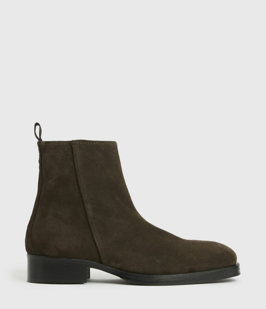 Men'S * | Shop Allsaints Seth Suede Boots