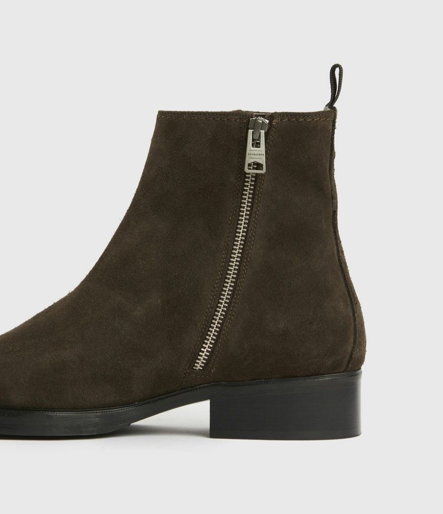 Men'S * | Shop Allsaints Seth Suede Boots