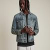 Men'S * | Shop Allsaints Frun Denim Jacket