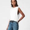 Women'S * | Allsaints Sale Coni Organic Cotton Tank