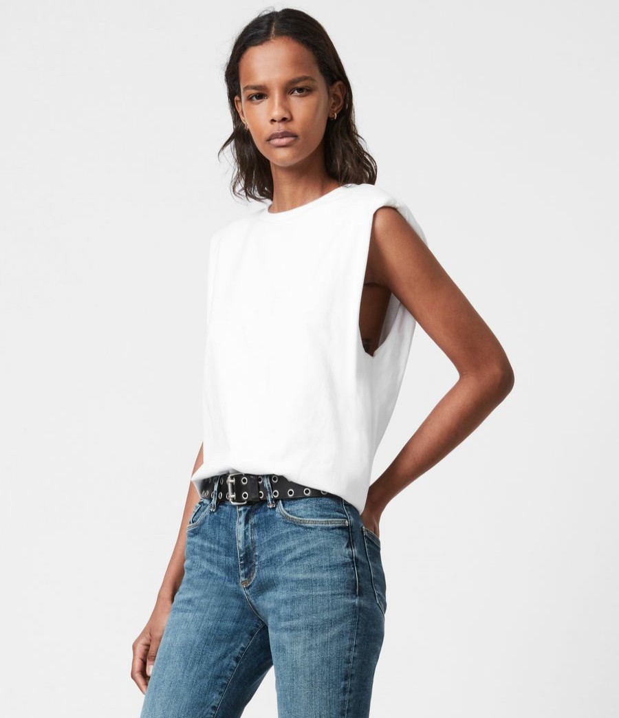 Women'S * | Allsaints Sale Coni Organic Cotton Tank