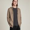 Men'S * | Shop Allsaints Mode Merino Zip Hoodie