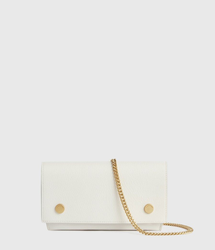 Women'S * | Shop Allsaints Albert Leather Wallet