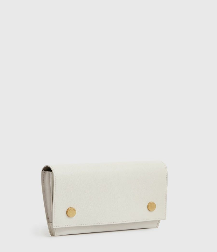 Women'S * | Shop Allsaints Albert Leather Wallet