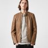 Men'S * | Shop Allsaints Handel Leather Jacket