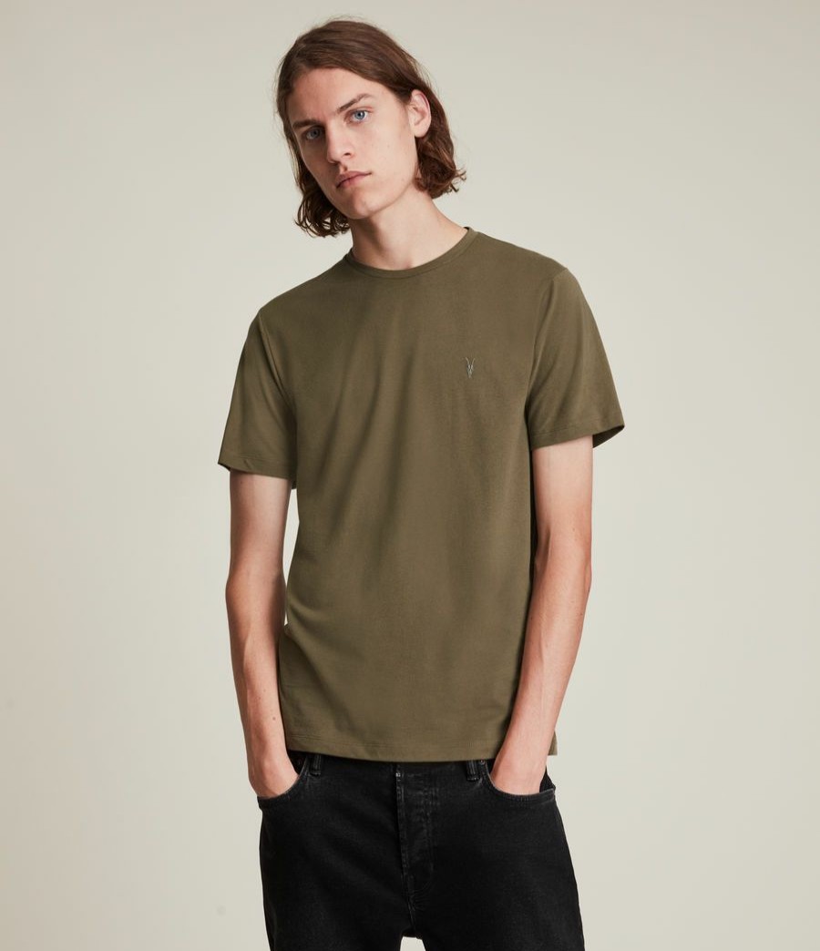 Men'S * | Shop Allsaints Brace Crew T-Shirt