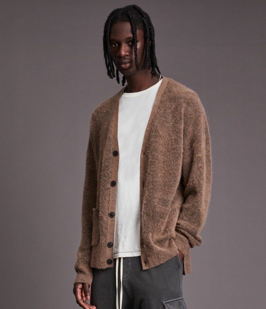 Men'S * | Shop Allsaints Wintlev Cardigan