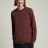 Men'S * | Shop Allsaints Dexter Long Sleeve Crew T-Shirt