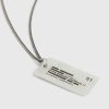 Men'S * | Shop Allsaints Hope Springs Pendant Sterling Silver Necklace