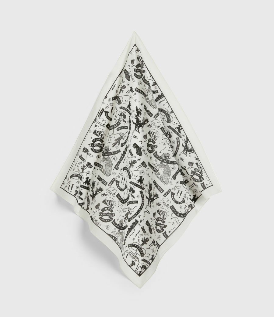 Women'S * | Shop Allsaints Seens Organic Cotton Bandana