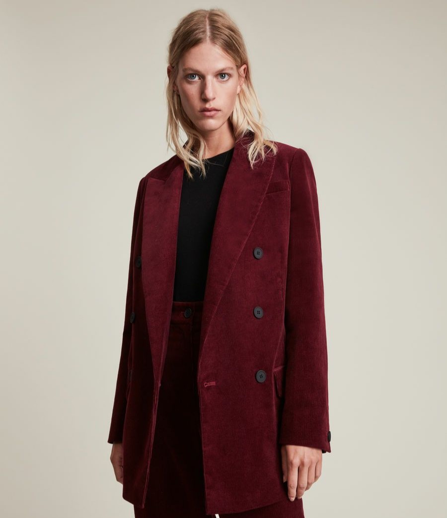 Women'S * | Allsaints Sale Adlai Corduroy Blazer