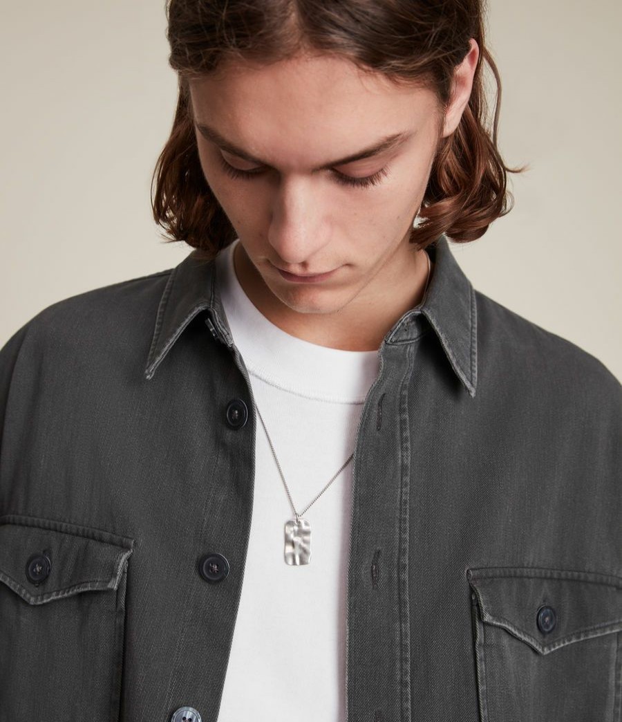 Men'S * | Shop Allsaints Eros Sterling Silver Necklace