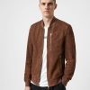 Men'S * | Shop Allsaints Kemble Suede Bomber Jacket