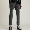 Men'S * | Shop Allsaints Dean Cropped Slim Damaged Jeans