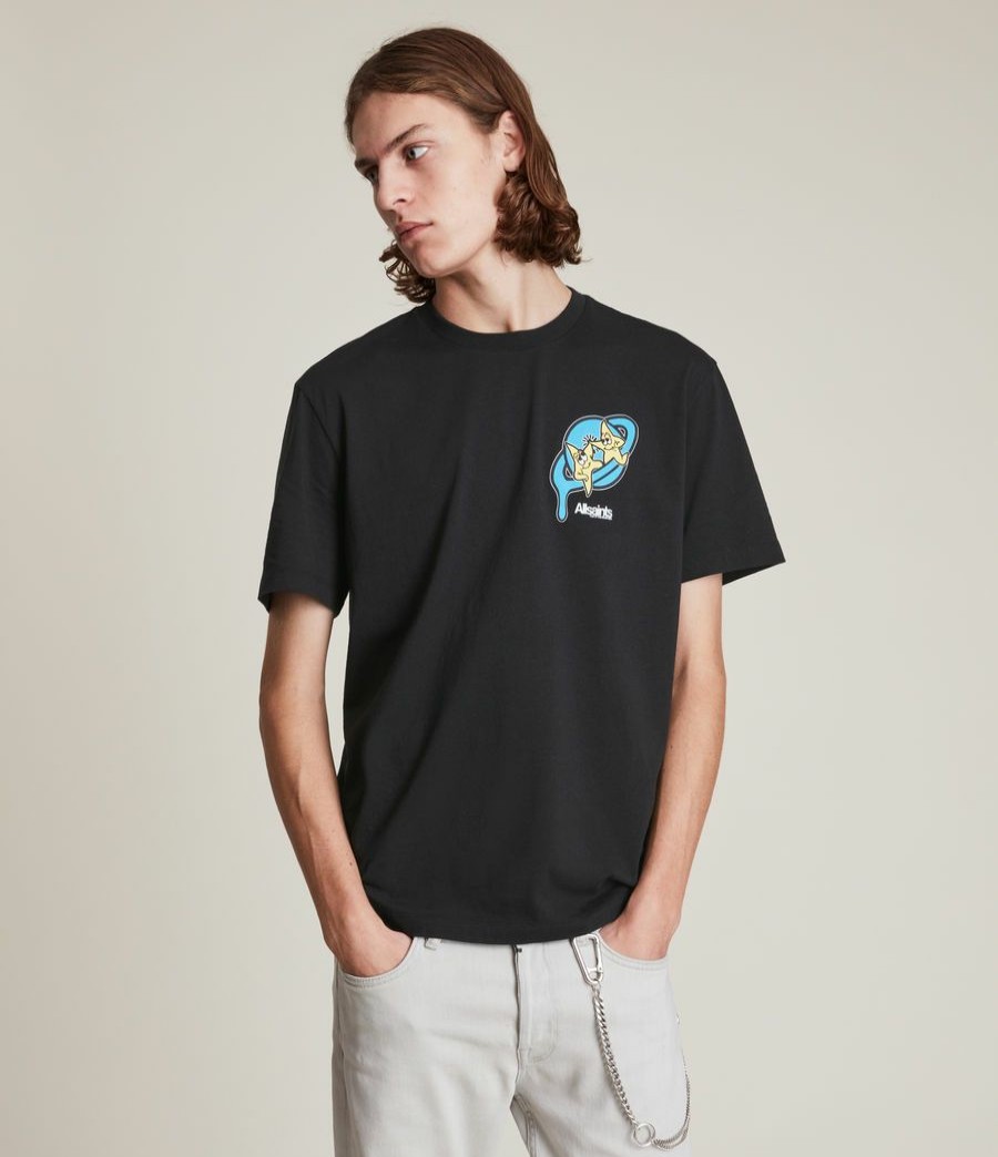 Men'S * | Shop Allsaints High Five Crew T-Shirt