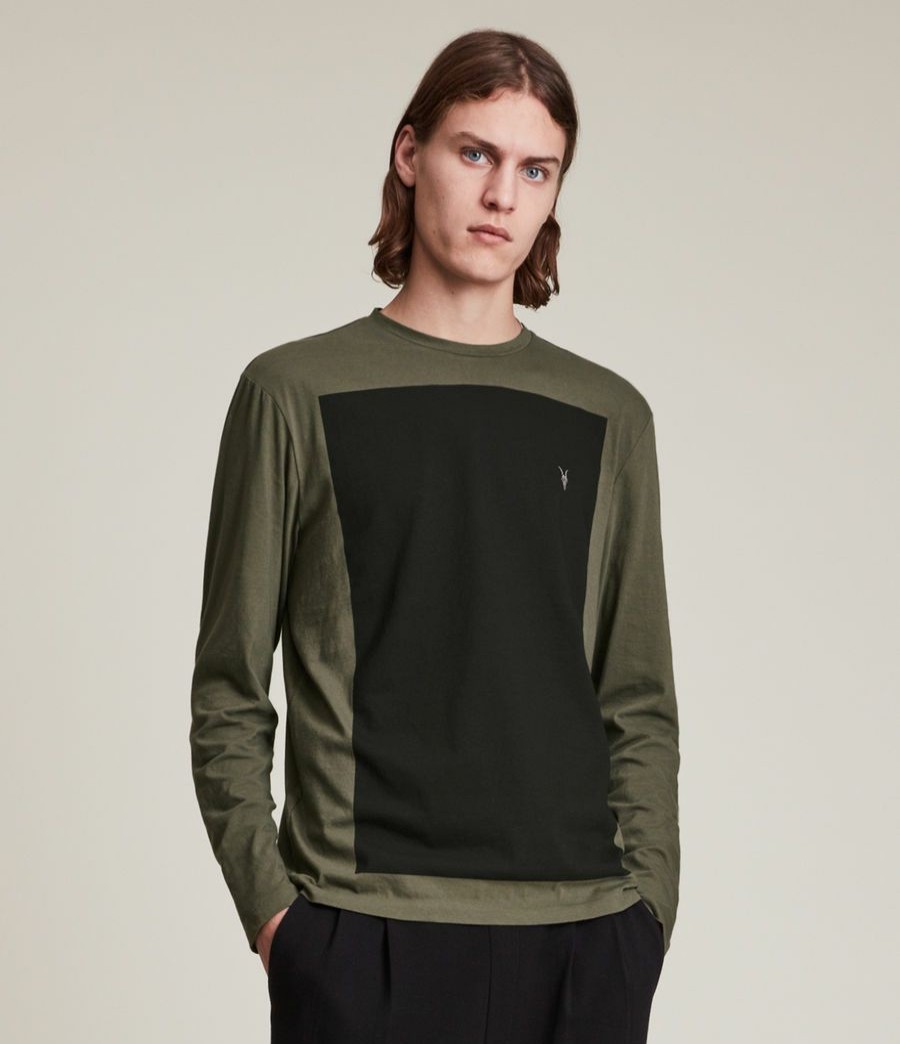 Men'S * | Shop Allsaints Lobke Long Sleeve T-Shirt