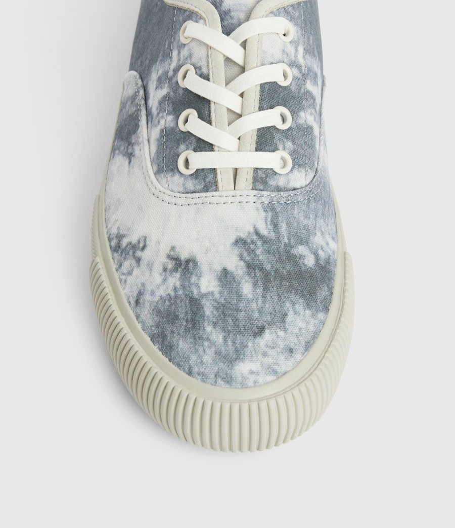 Men'S * | Shop Allsaints Lex Canvas Trainers