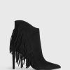 Women'S * | Shop Allsaints Izzy Suede Boots