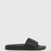 Women'S * | Shop Allsaints Karli Leather Sliders