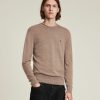 Men'S * | Shop Allsaints Mode Merino Crew Jumper