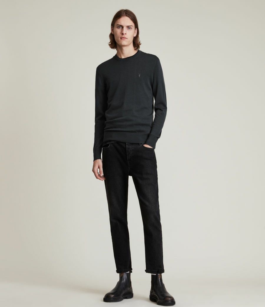 Men'S * | Shop Allsaints Mode Merino Crew Jumper