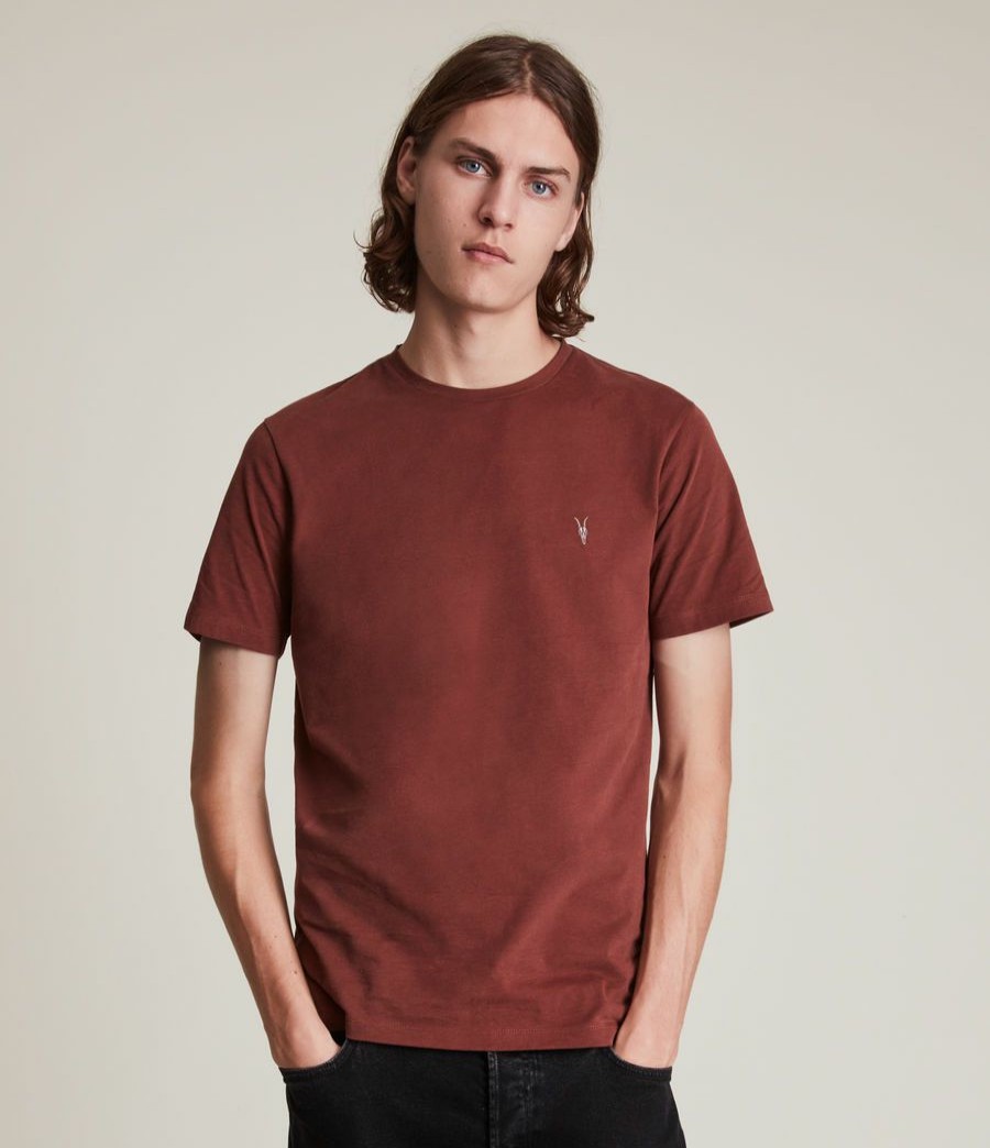 Men'S * | Shop Allsaints Brace Crew T-Shirt