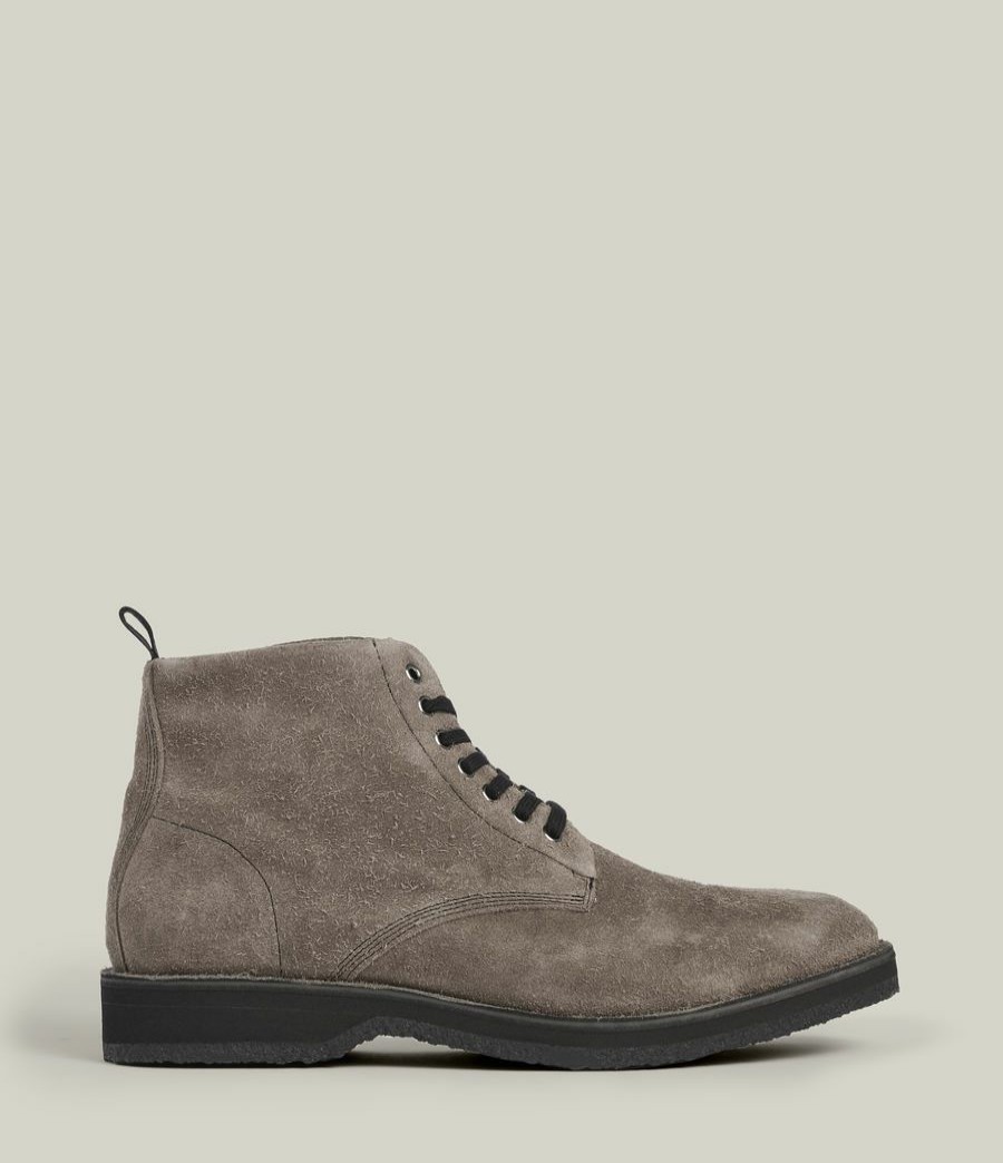 Men'S * | Shop Allsaints Mathias Suede Boots