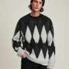 Men'S * | Shop Allsaints Sigurd Wool Blend Crew Jumper